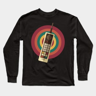 Retro Cellular Phone Long Sleeve T-Shirt